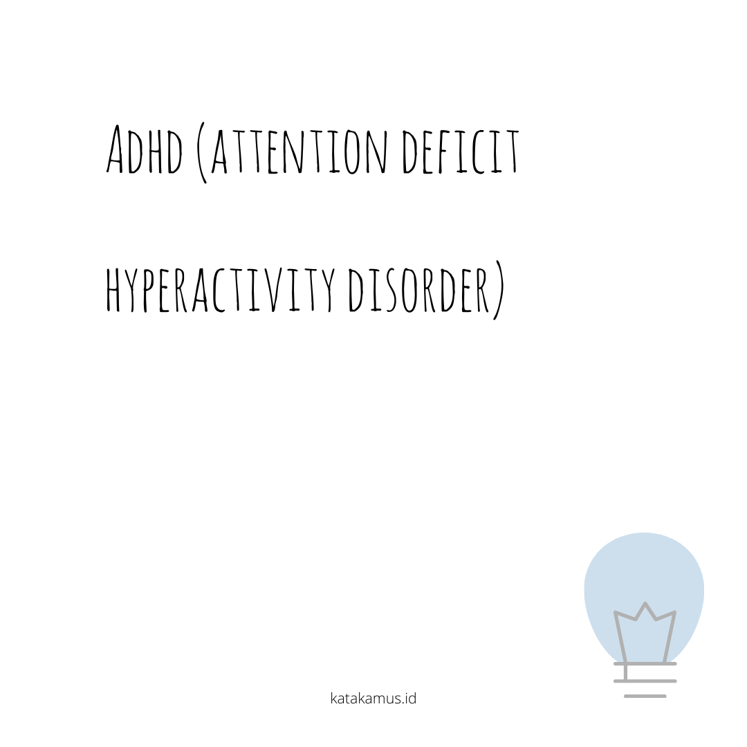 gambar ADHD (Attention Deficit Hyperactivity Disorder)
