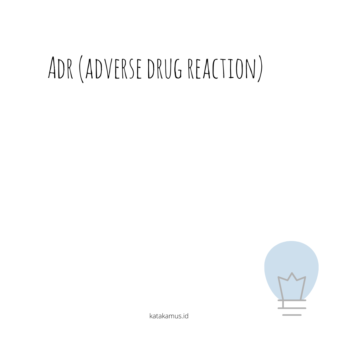gambar ADR (Adverse Drug Reaction)