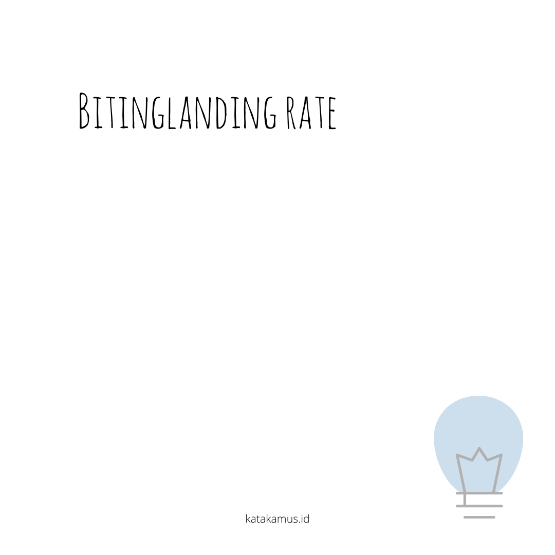 gambar Biting/Landing Rate