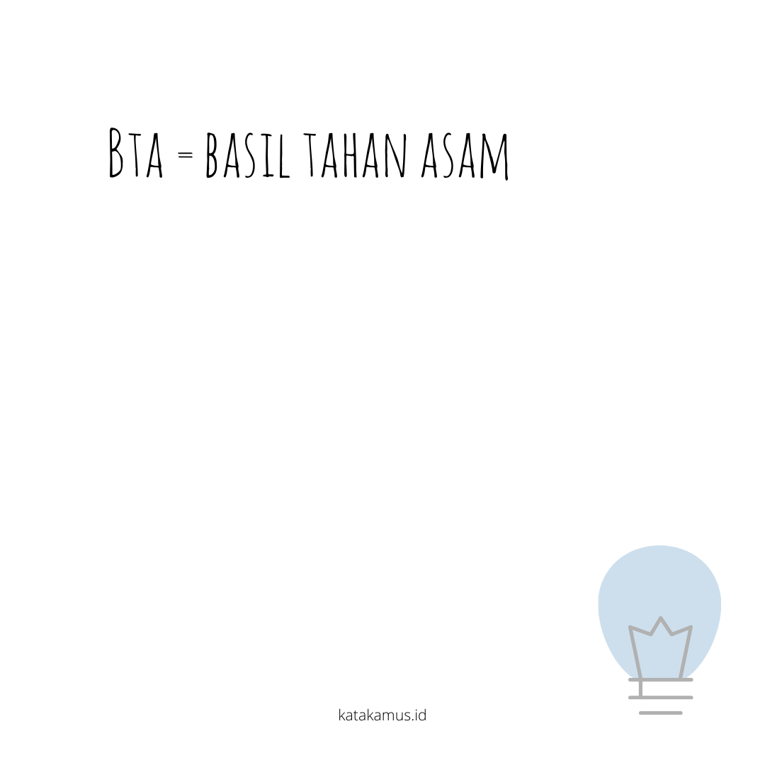 gambar BTA = Basil Tahan Asam