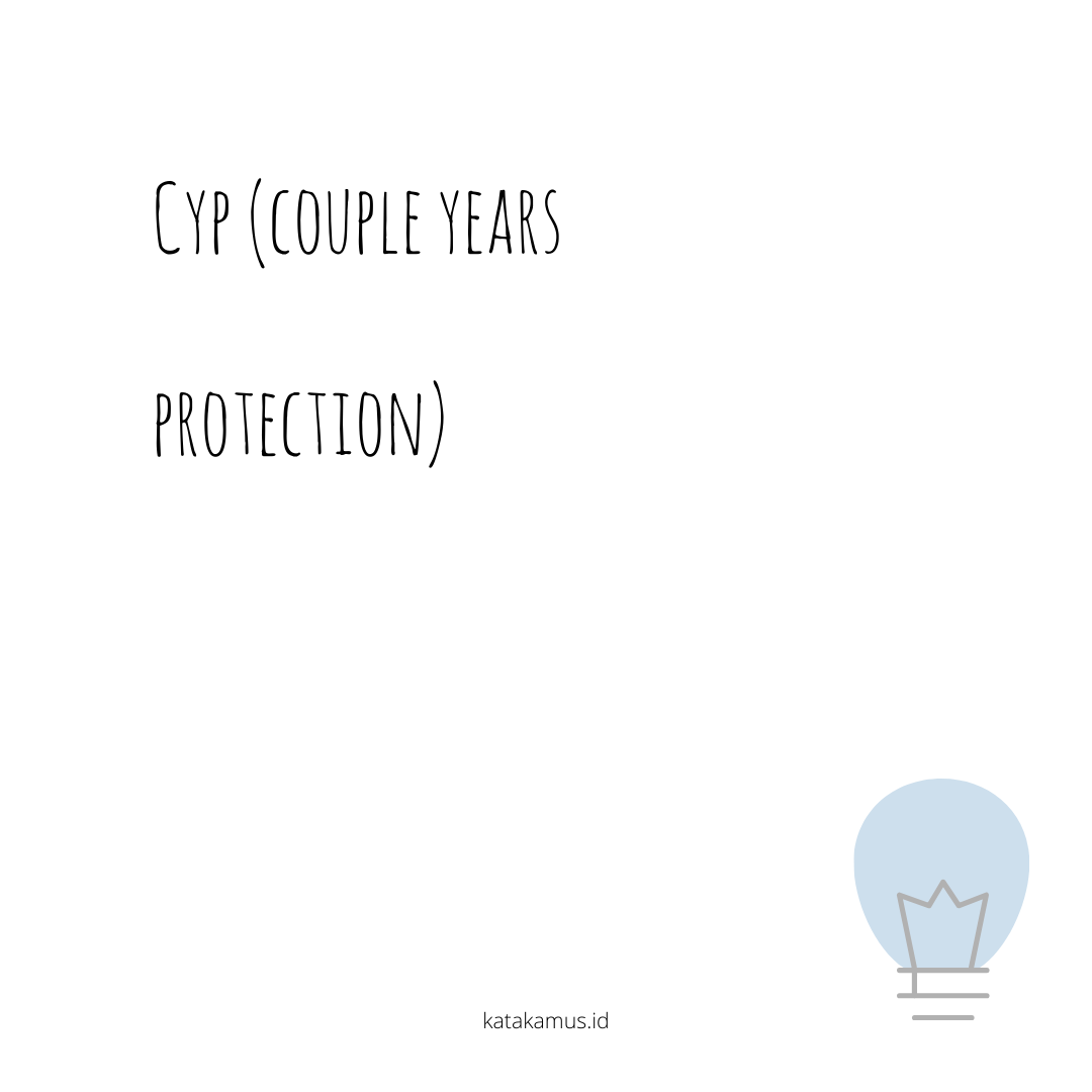 gambar CYP (Couple Years Protection)