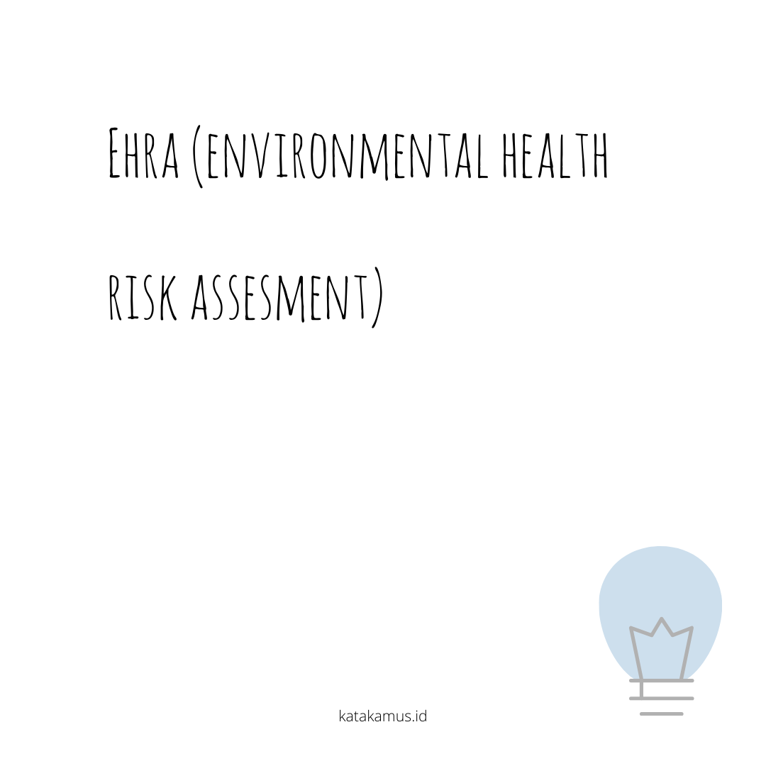gambar EHRA (Environmental Health Risk Assesment)