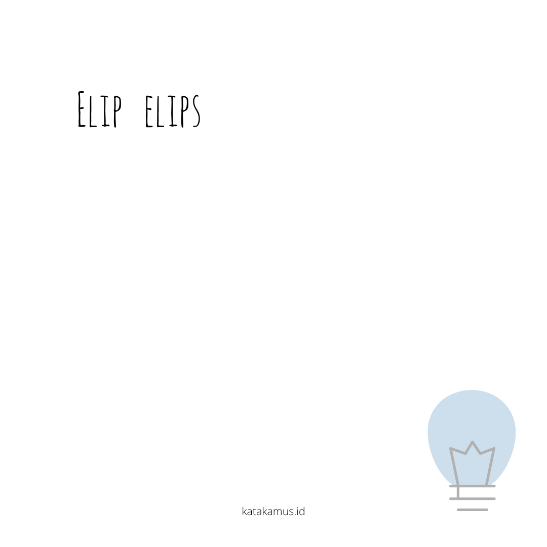 gambar elip - elips