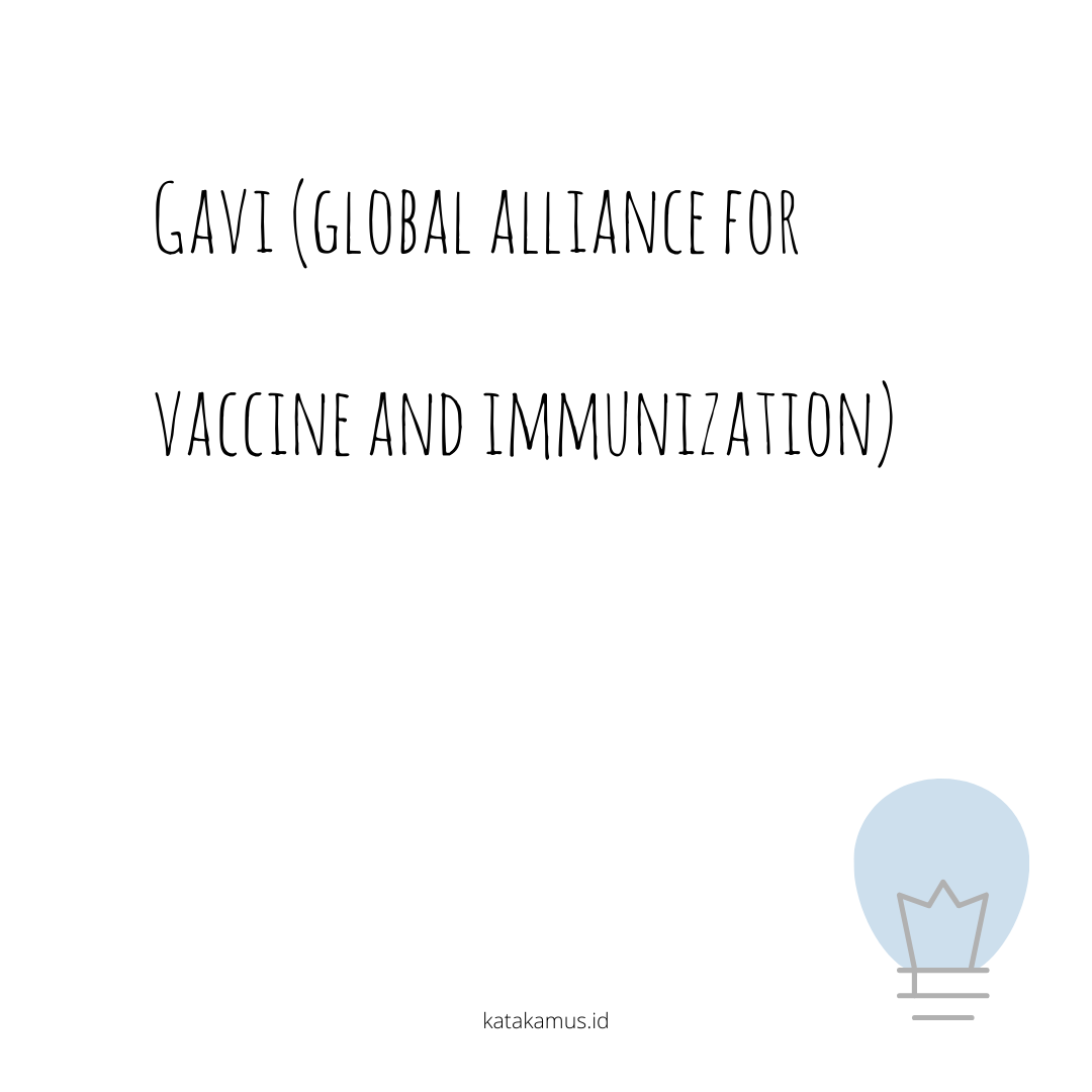 gambar GAVI (Global Alliance for Vaccine and Immunization)