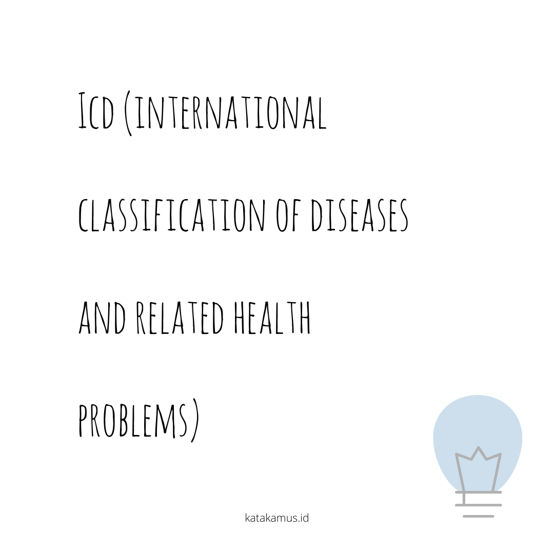 gambar ICD (International Classification of Diseases and Related Health Problems)