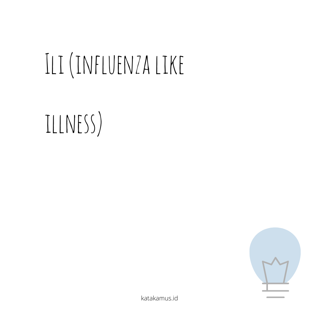gambar ILI (Influenza Like Illness)