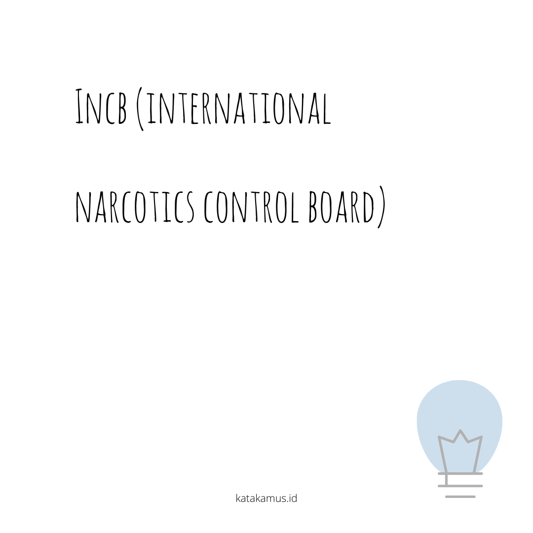 gambar INCB (International Narcotics Control Board)