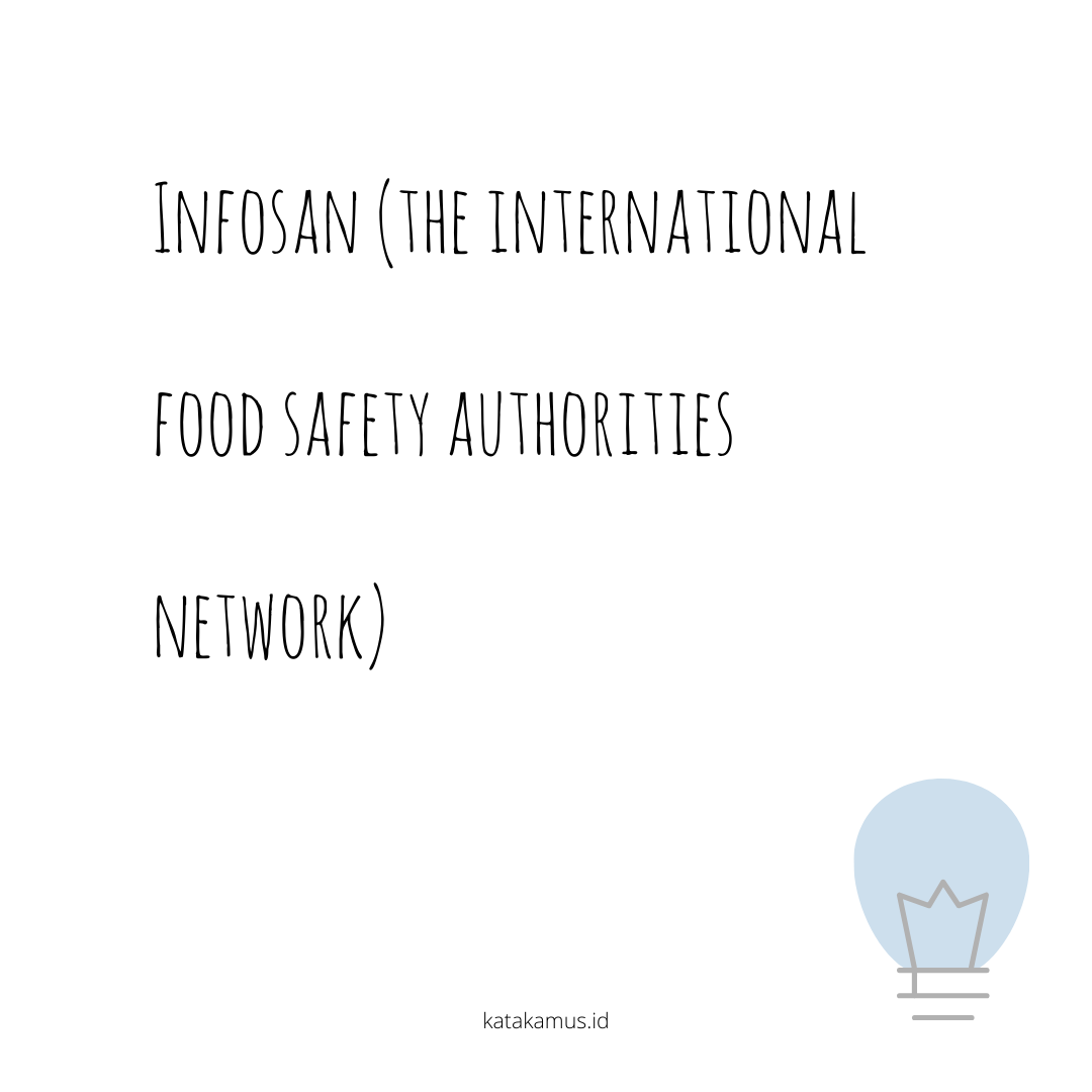 gambar INFOSAN (the International Food Safety Authorities Network)