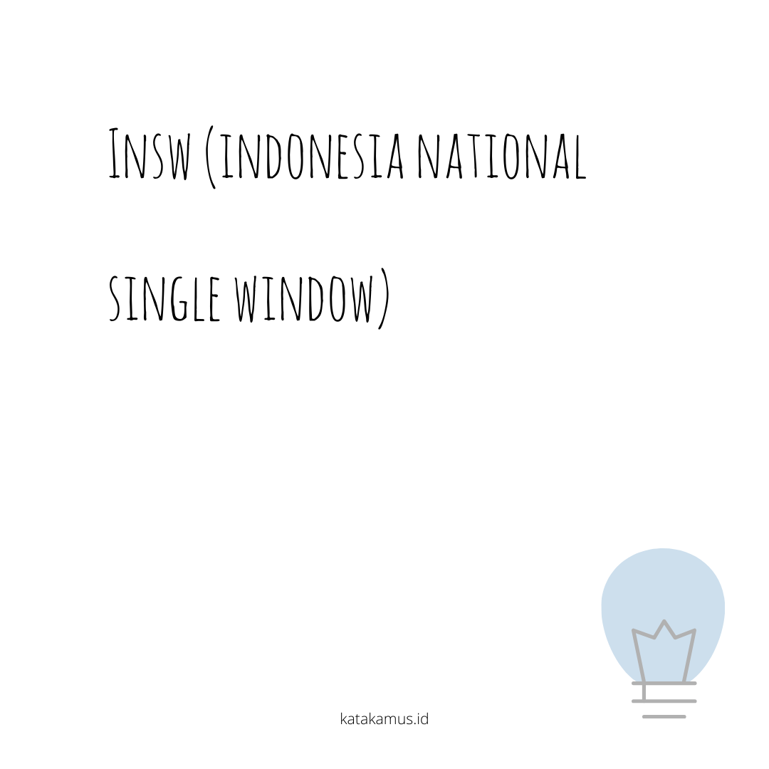 gambar INSW (Indonesia National Single Window)