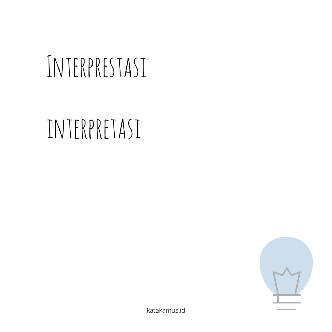 gambar interprestasi - interpretasi