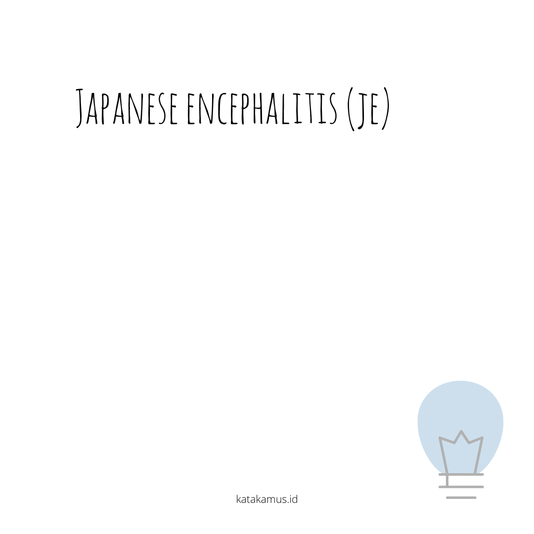 gambar Japanese Encephalitis (JE)
