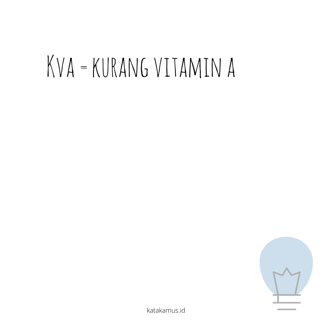 gambar KVA = Kurang Vitamin A
