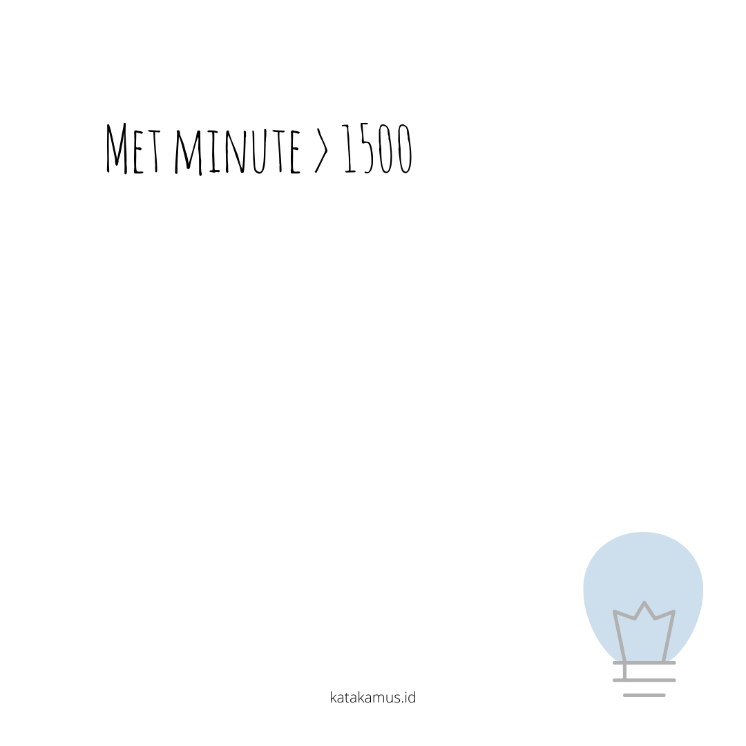 gambar MET Minute > 1500