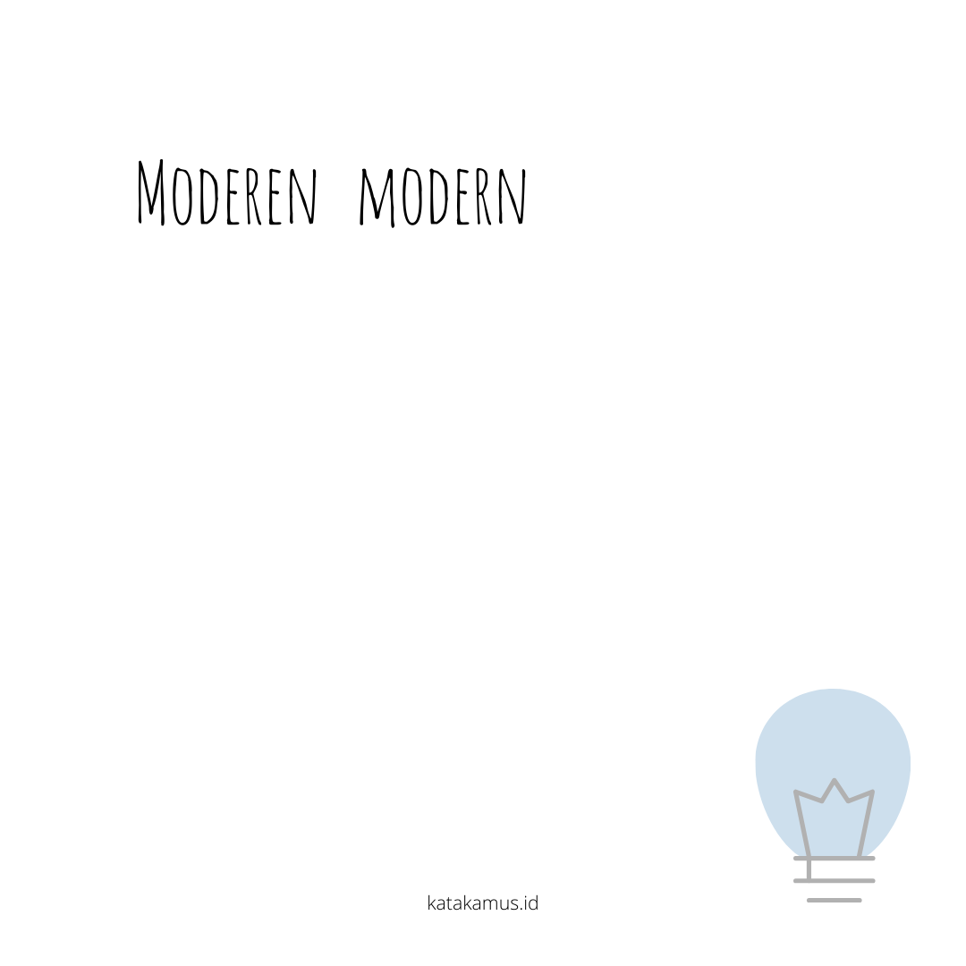 gambar moderen - modern