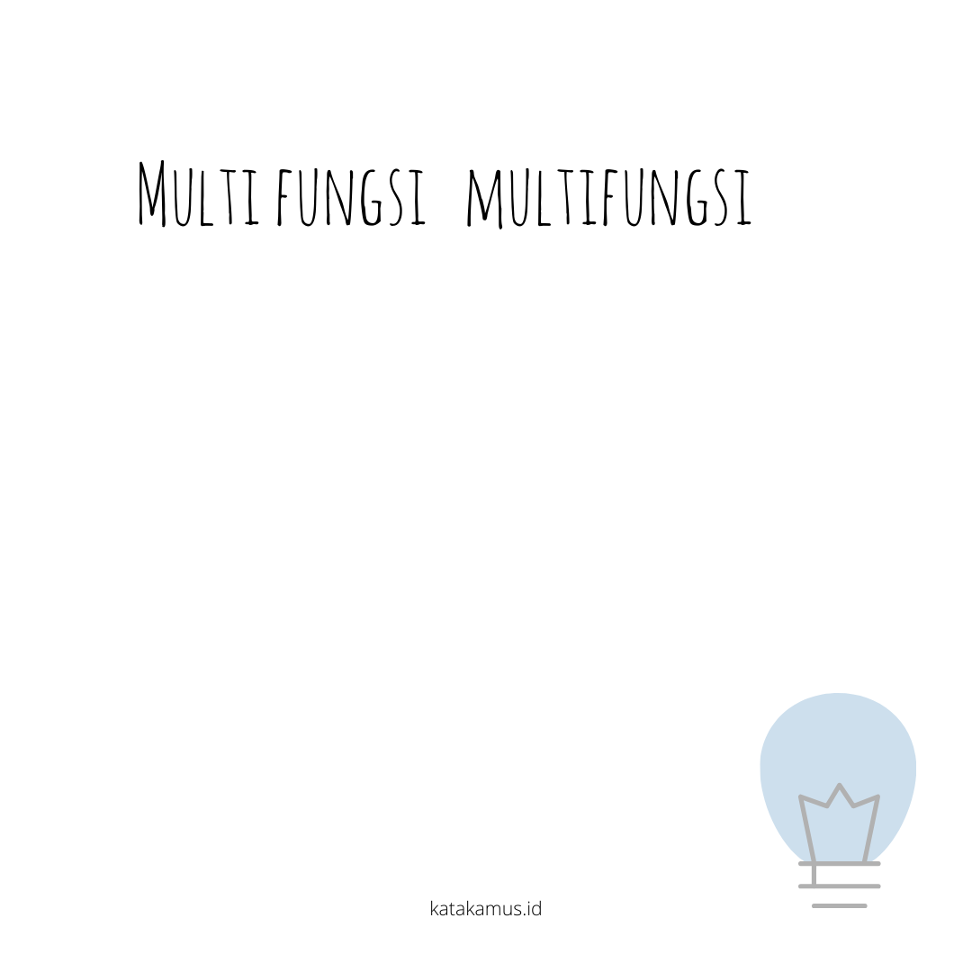 gambar multi fungsi - multifungsi