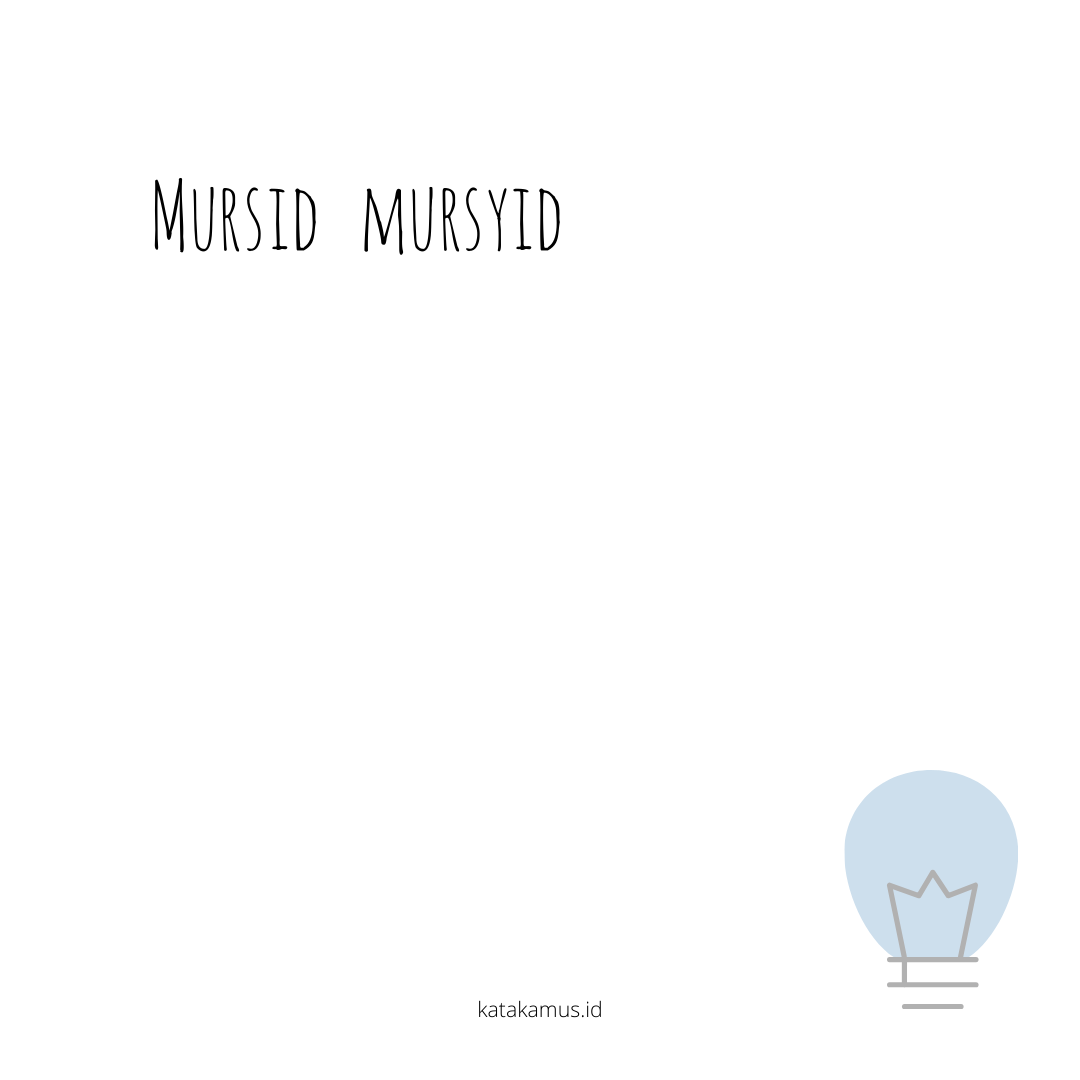 gambar mursid - mursyid