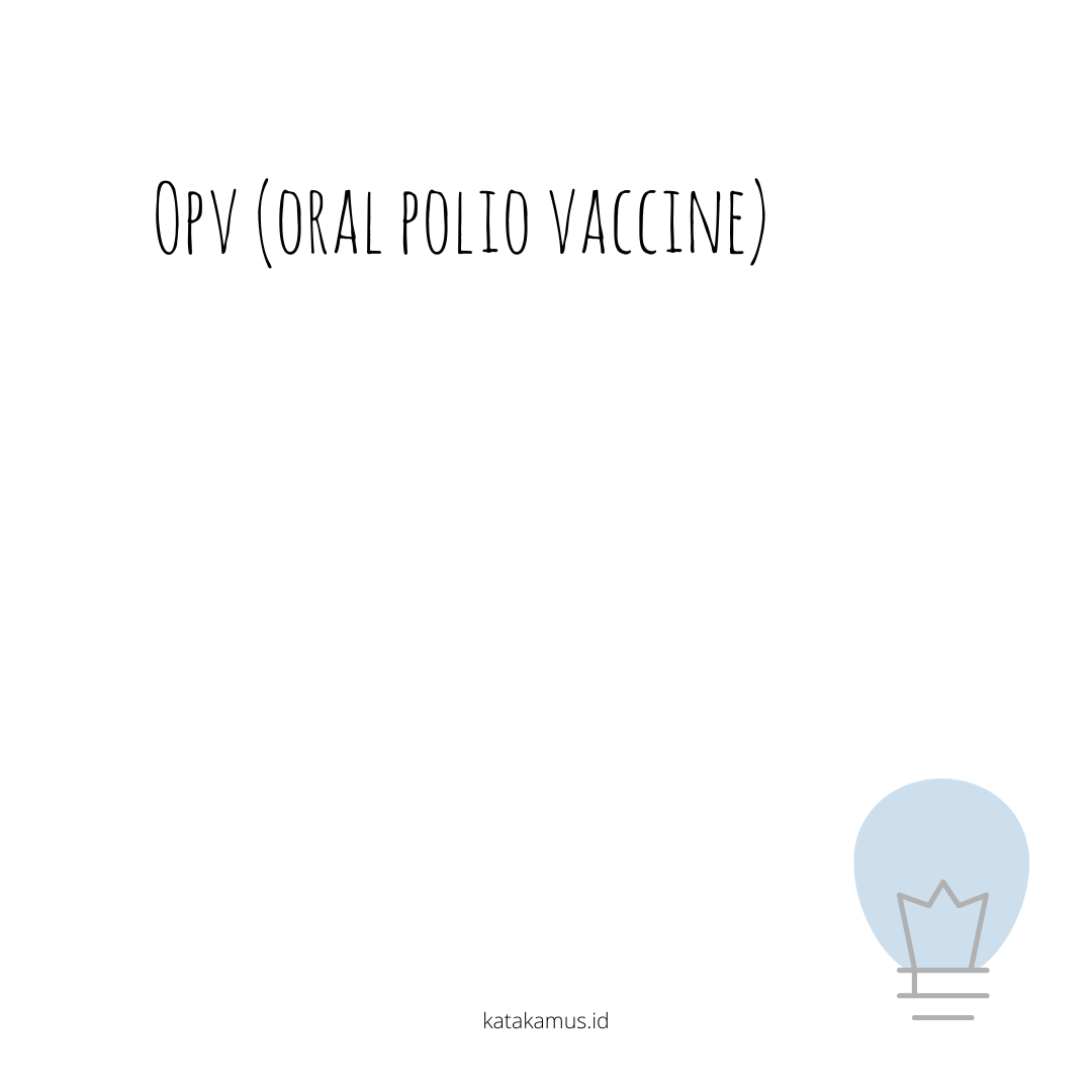gambar OPV (Oral Polio Vaccine)