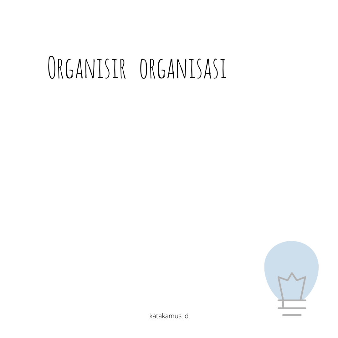 gambar organisir - organisasi