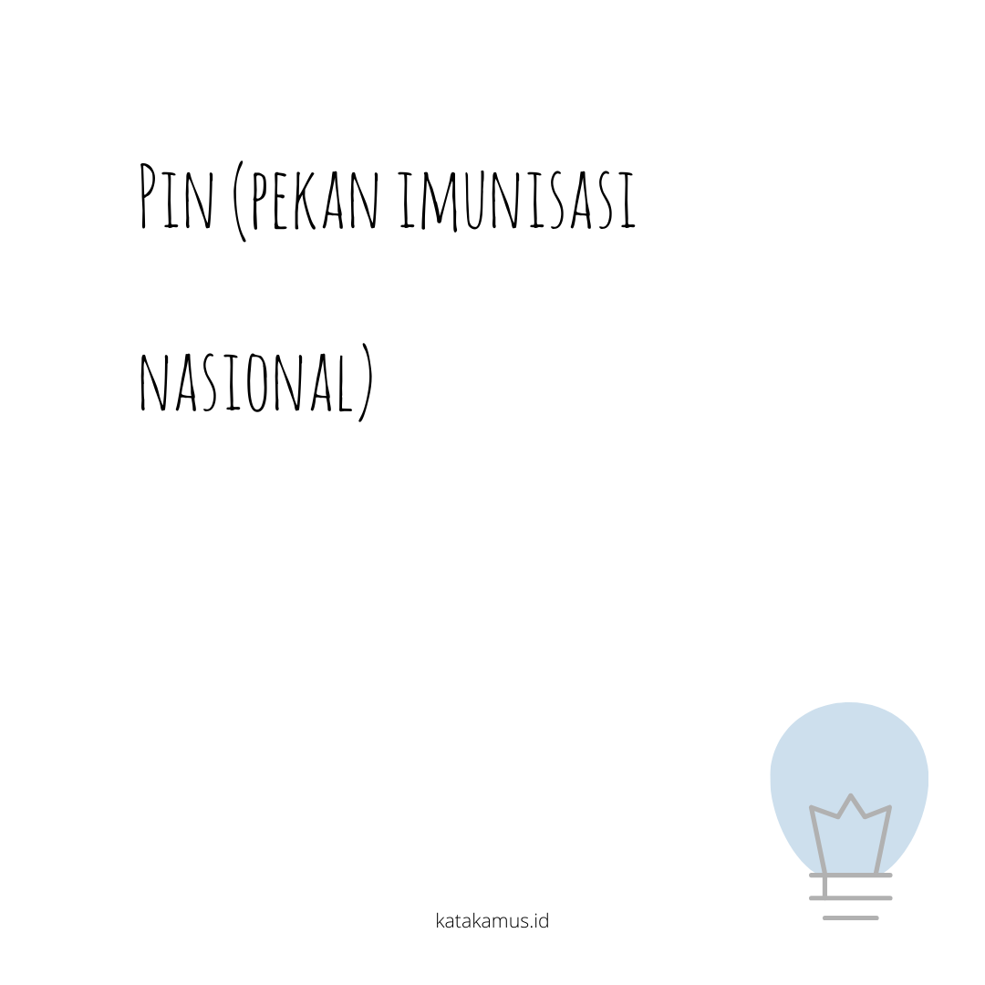 gambar PIN (Pekan Imunisasi Nasional)
