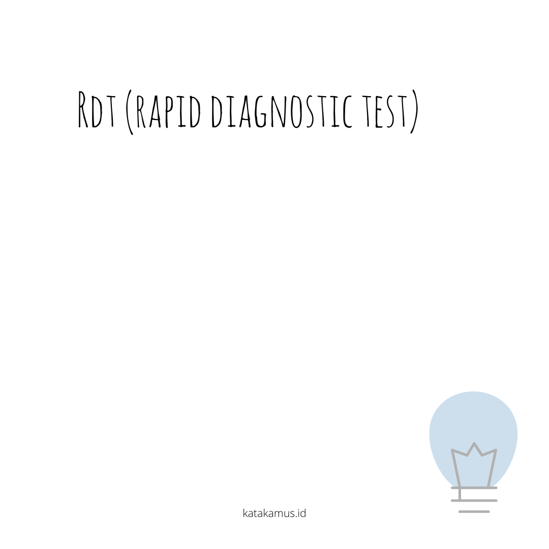 gambar RDT (Rapid Diagnostic Test)