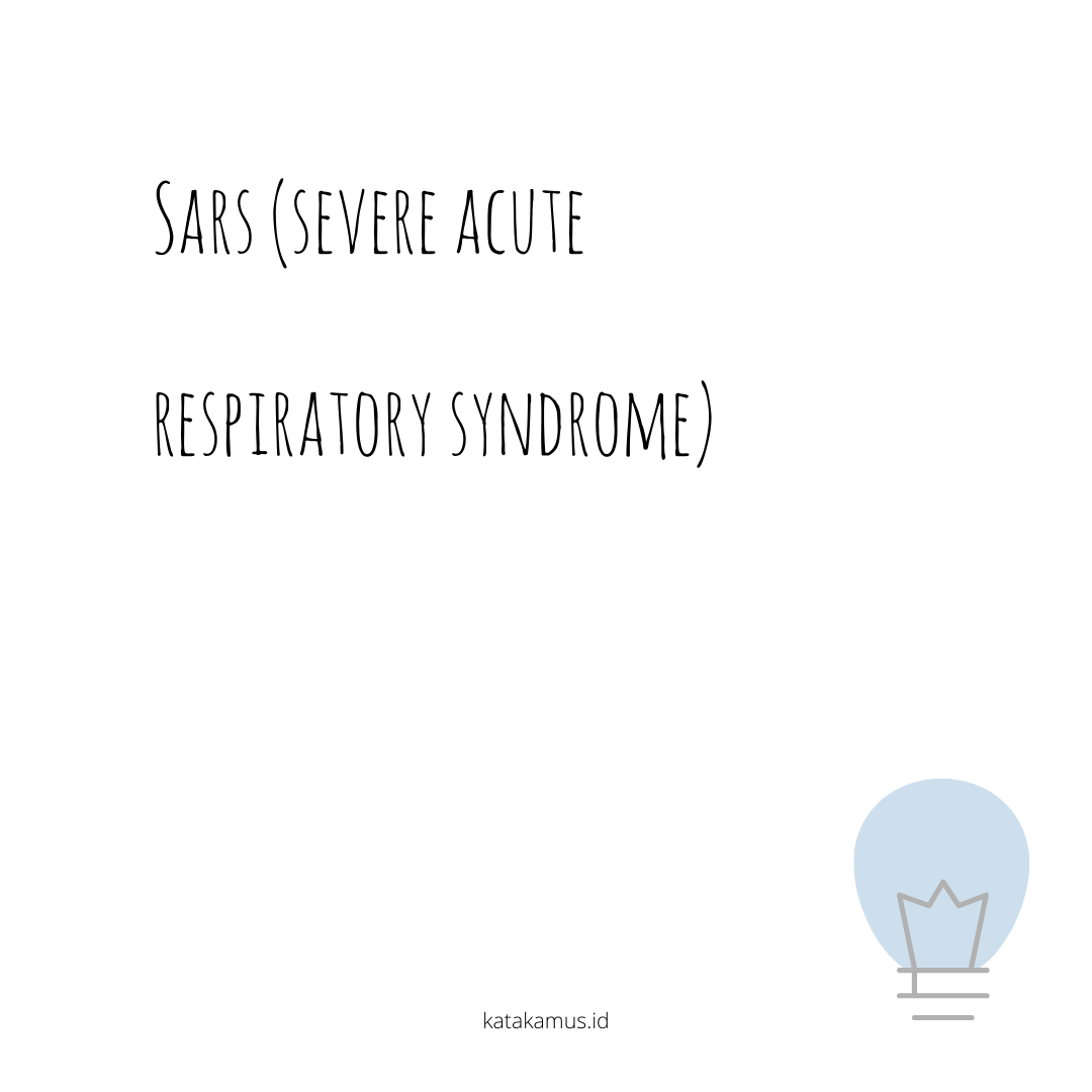gambar SARS (Severe Acute Respiratory Syndrome)